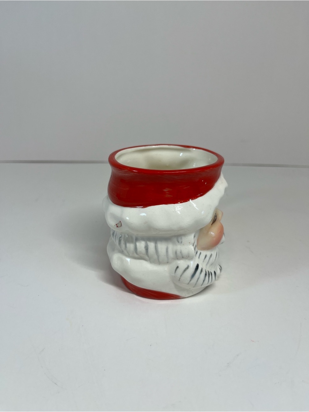 Vintage Napco Winking Santa Clause Mug Christmas Holiday MCM 1950s Kitschy Japan - Picture 9 of 11
